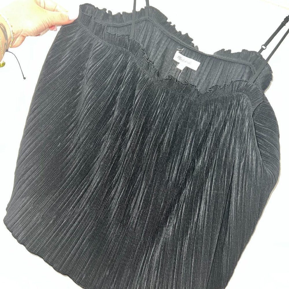 π· *NWT* Madewell Texture & Thread Micropleat Tank Top - Picture 5 of 10